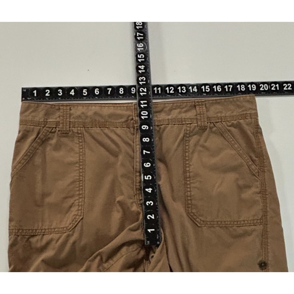 Carhartt Shorts Womens 16 Brown Ripstop Chino Relaxed Hiking Outdoor Actual 38X8 - Picture 3 of 8